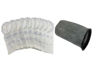 10 Vacuum Bags Backpack 6 Qt ProTeam Windsor Nobles Perfect Oreck   1 Cloth Bag