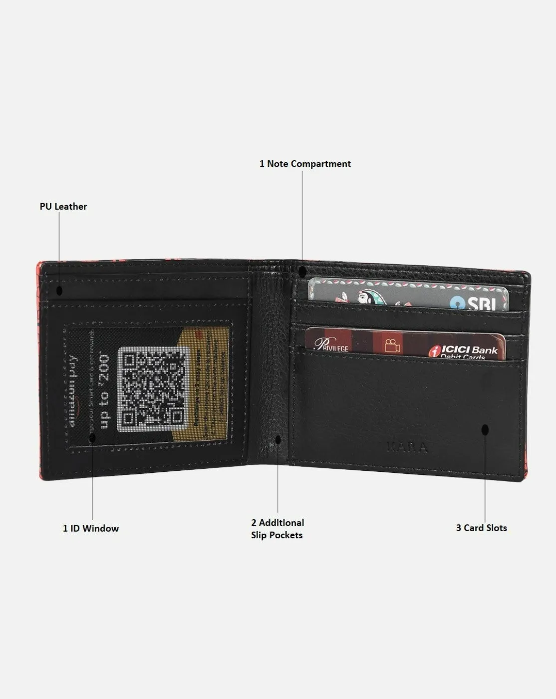 14123 Batman Grey Bifold Wallet with Metal Box