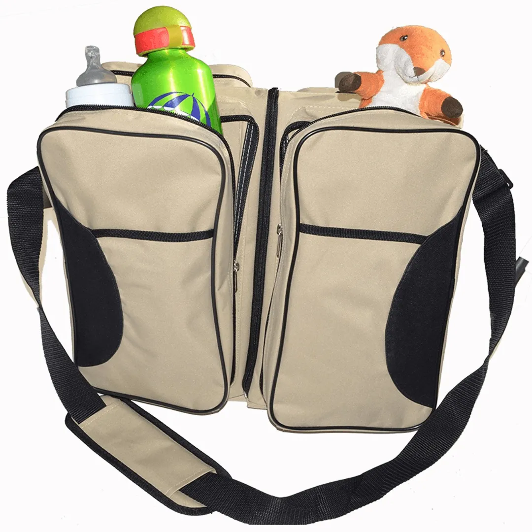 3 in 1 Baby Bed Baby Diapers Bag With Multiple Pockets Travel Baby Changing Bag