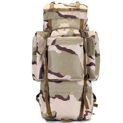70L Camping Molle Backpack Mountaineering Climbing 100L