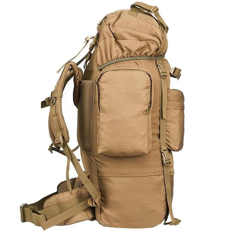 70L Camping Molle Backpack Mountaineering Climbing 100L