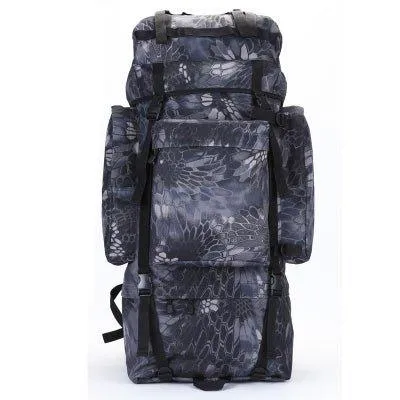 70L Camping Molle Backpack Mountaineering Climbing 100L