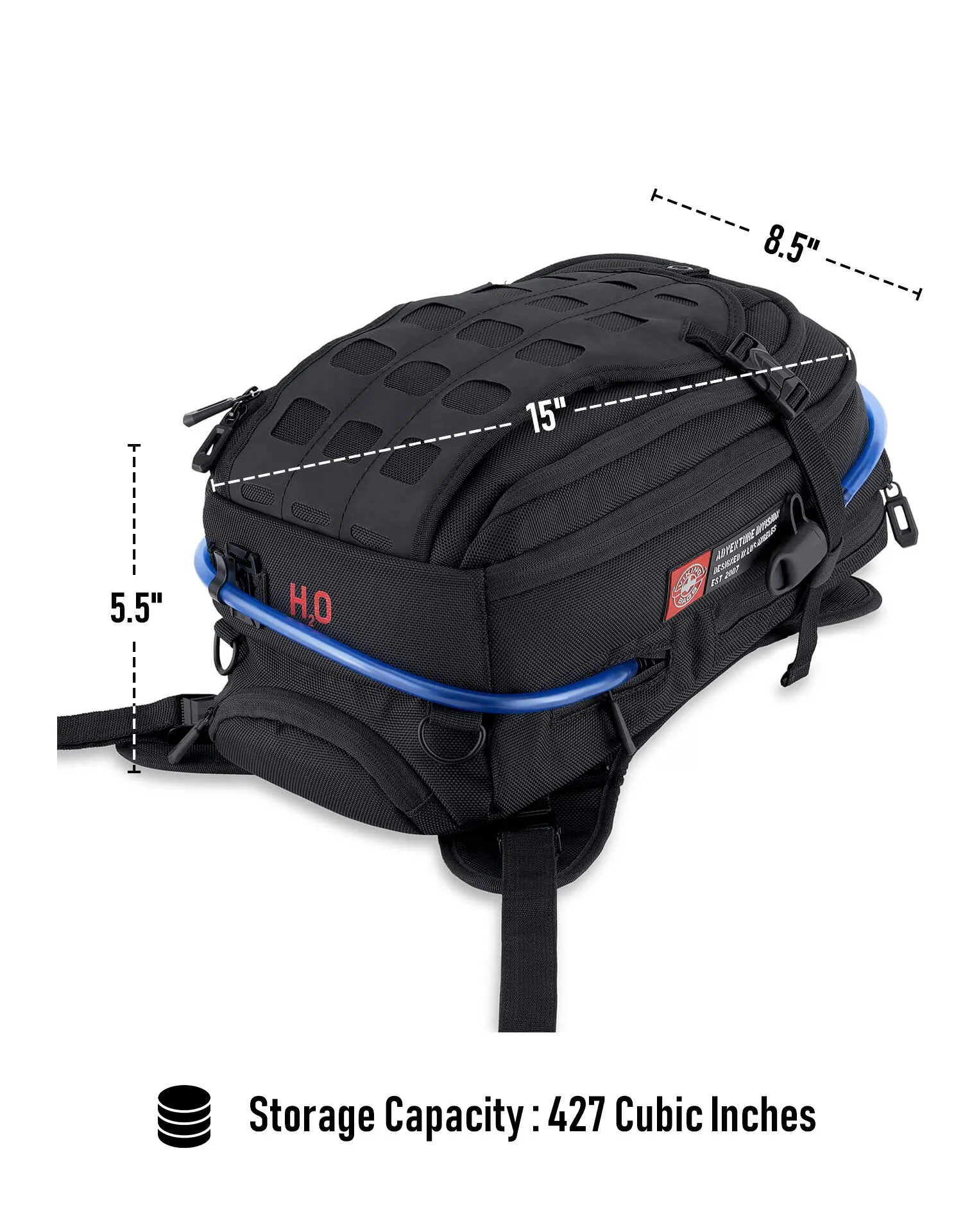 7L - Apex Triumph ADV Touring Backpack with Hydration Pack