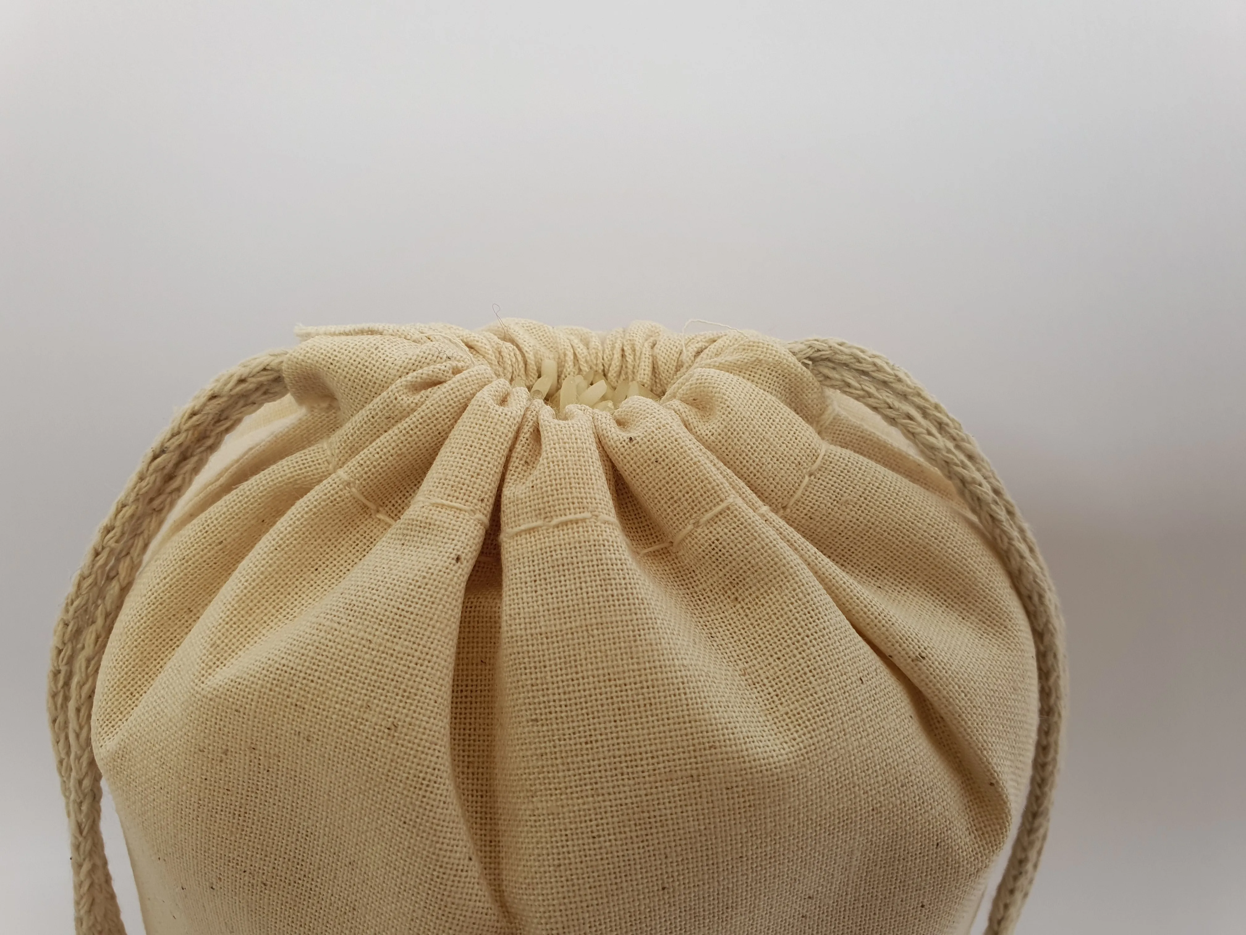 8x16 inch 8x16 Inch Large Cotton Eco-Friendly Drawstring Bags