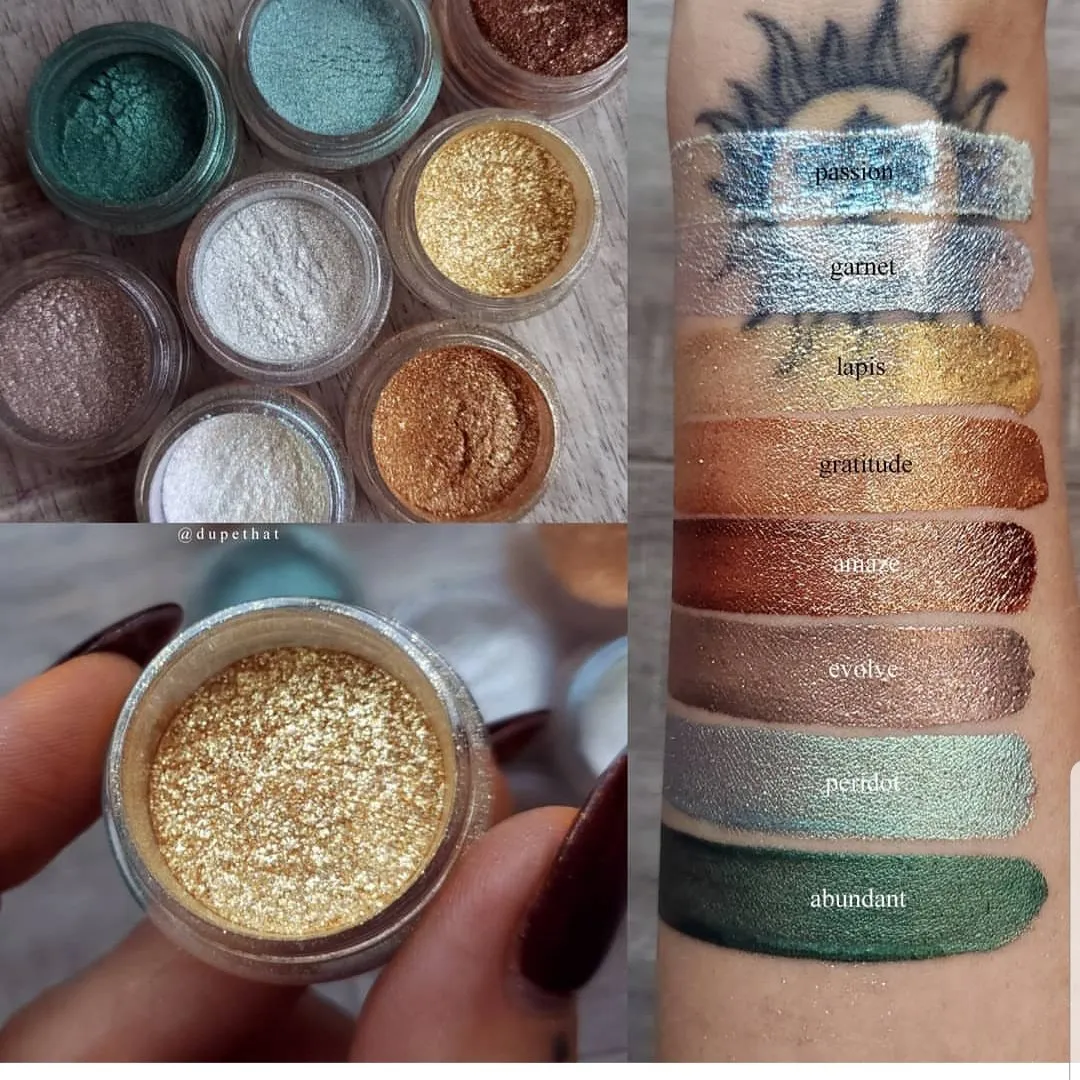 Abundant Loose Pigment.