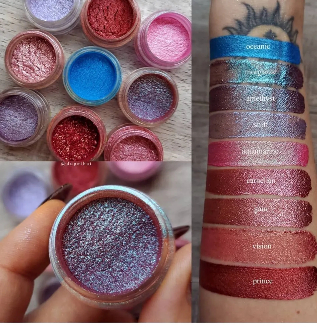 Abundant Loose Pigment.