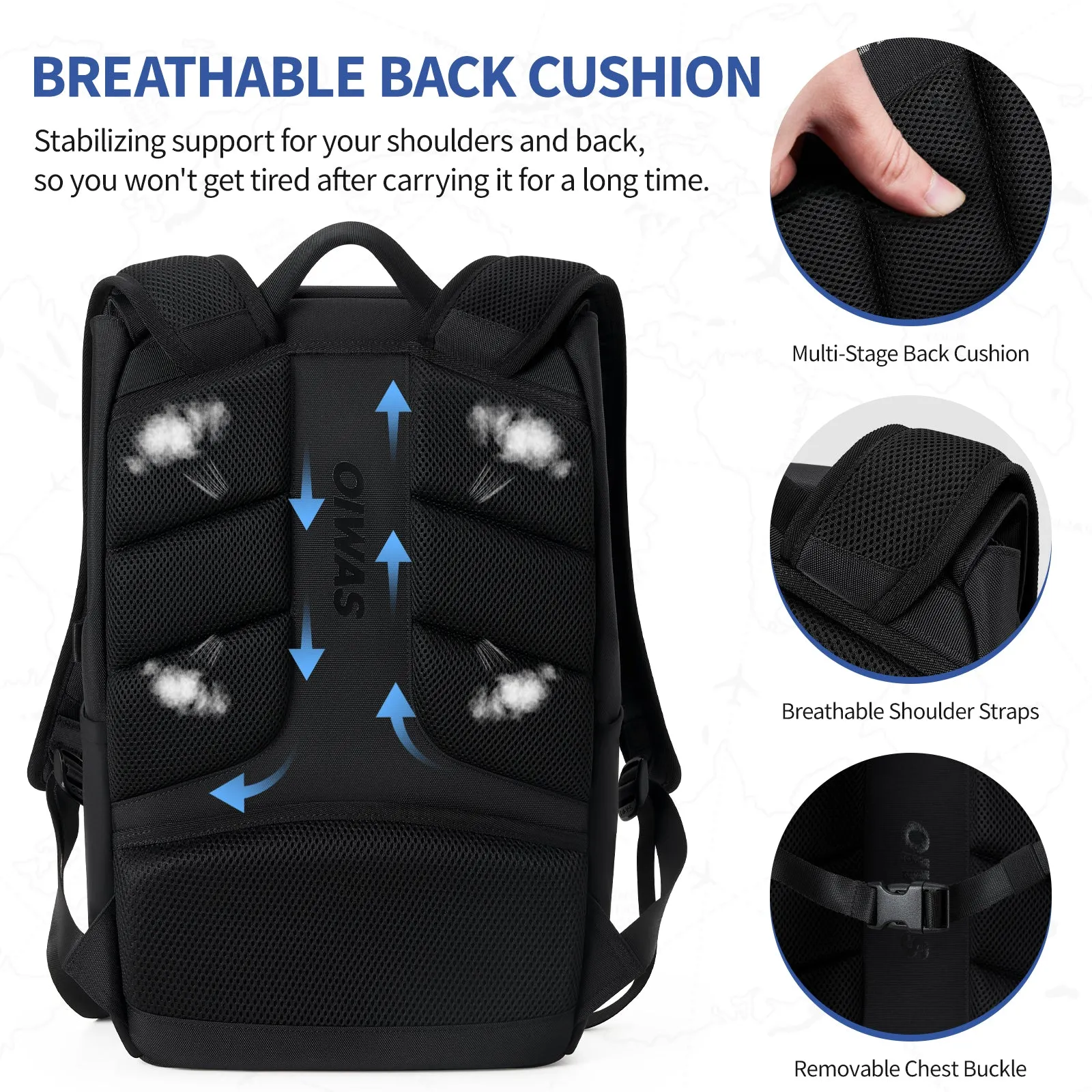 AEROFANT 15.6” Laptop Backpack