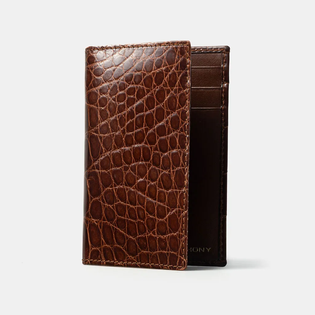 ALLIGATOR CREDIT CARD CASE