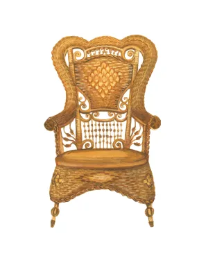 American High-Back Chair, Whitney Reed & Co