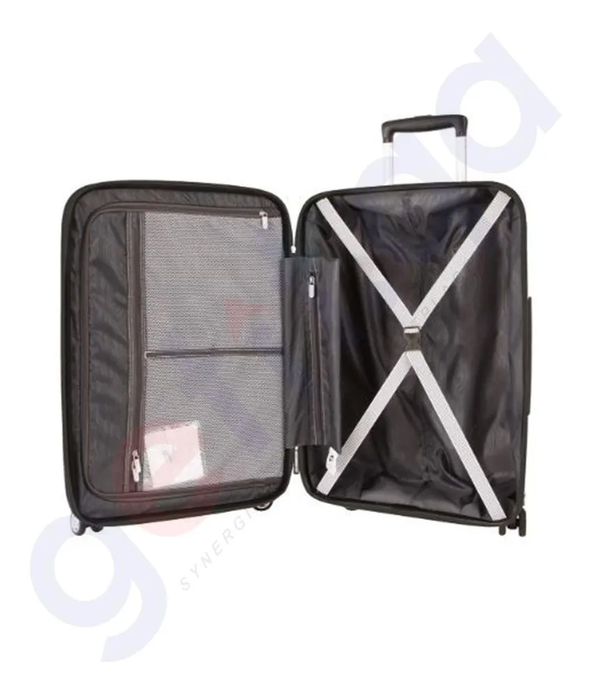 AMERICAN TOURISTER BORN AIR DELUXE EXPANDABLE SPINNER 66CM BLACK