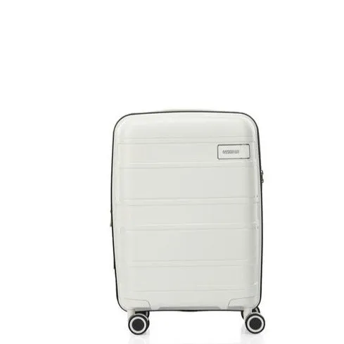 AMERICAN TOURISTER LIGHT MAX 55CM OFF-WHITE