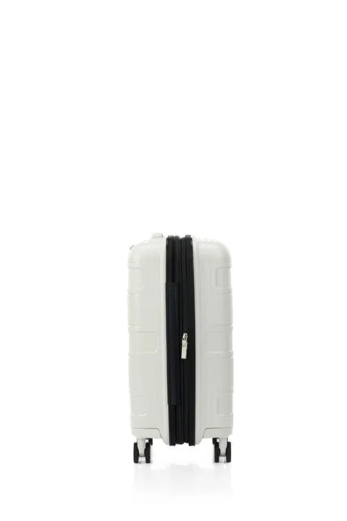 AMERICAN TOURISTER LIGHT MAX 55CM OFF-WHITE