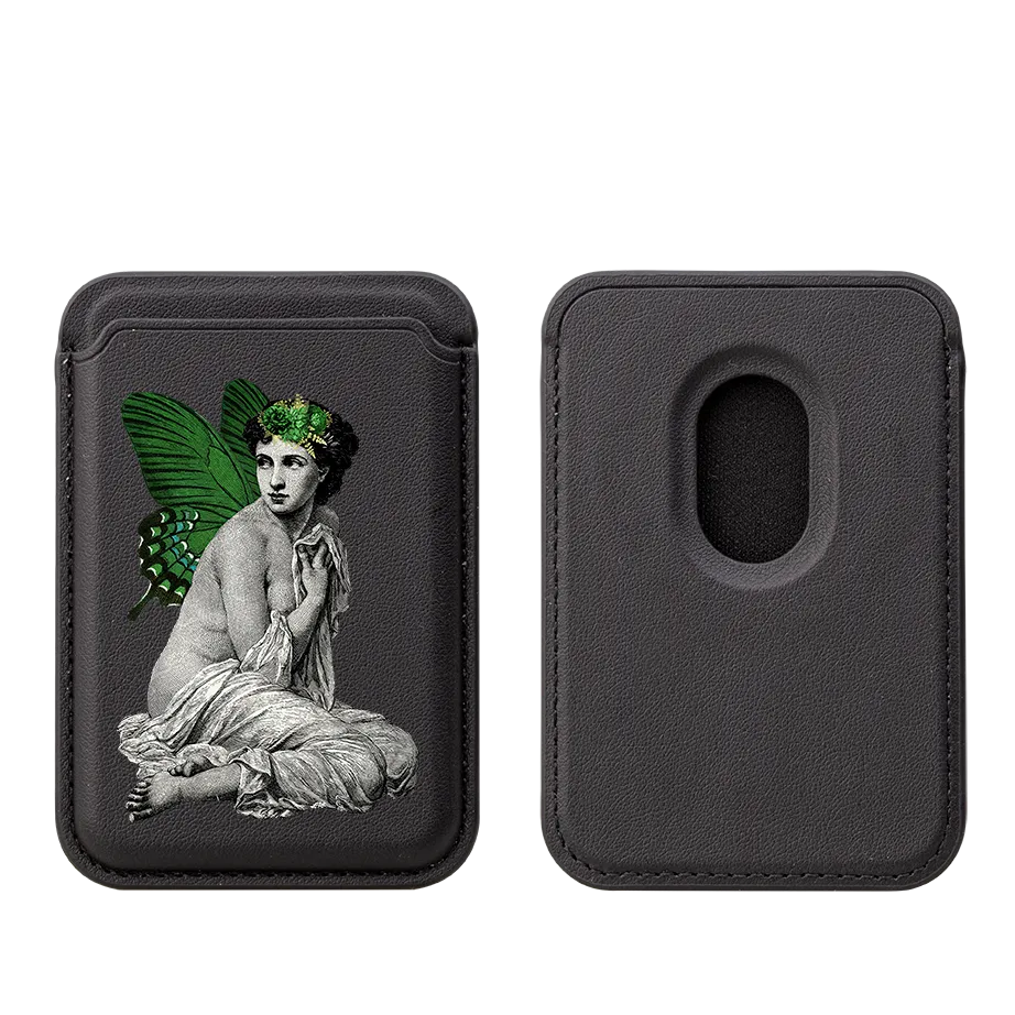 Angel II MagSafe Wallet- Black