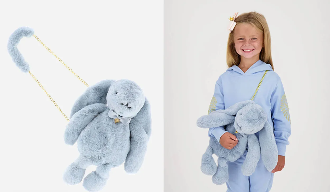 Angels Face - Daisy Rabbit Bag - Blue