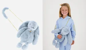 Angels Face - Daisy Rabbit Bag - Blue