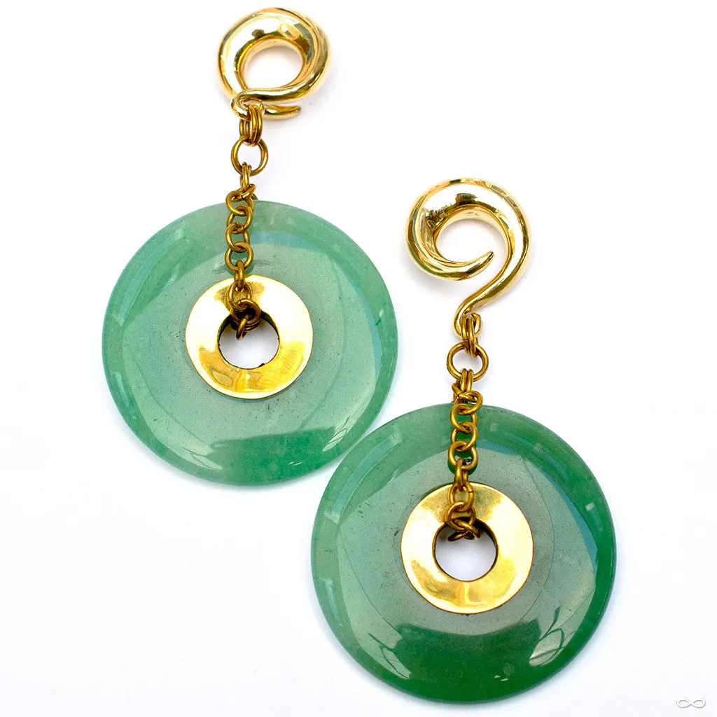 Aventurine Circle Weights from Diablo Organics