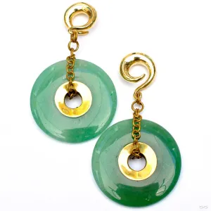 Aventurine Circle Weights from Diablo Organics