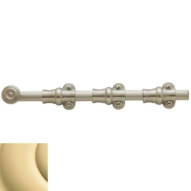 Baldwin 0381 12" Ornamental Surface Bolt
