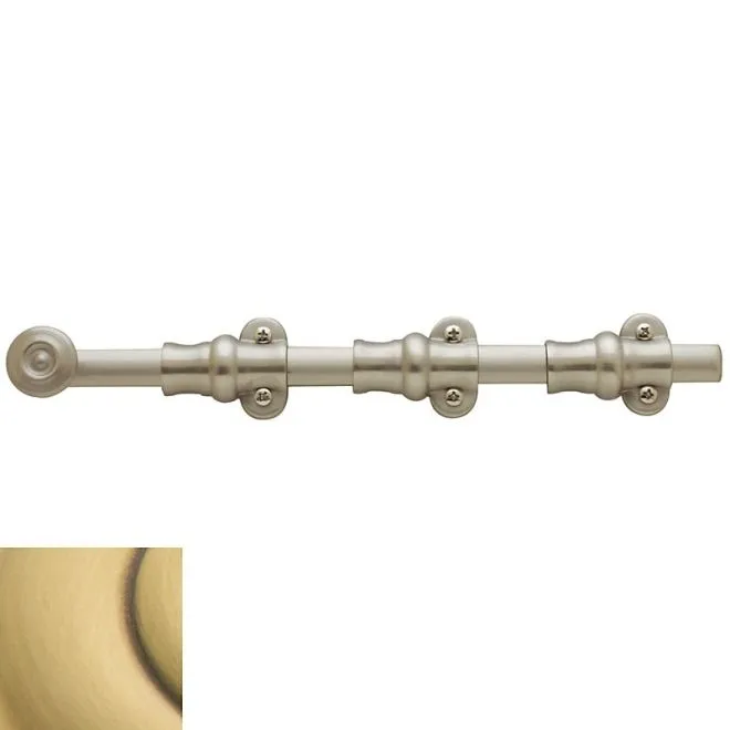 Baldwin 0381 12" Ornamental Surface Bolt