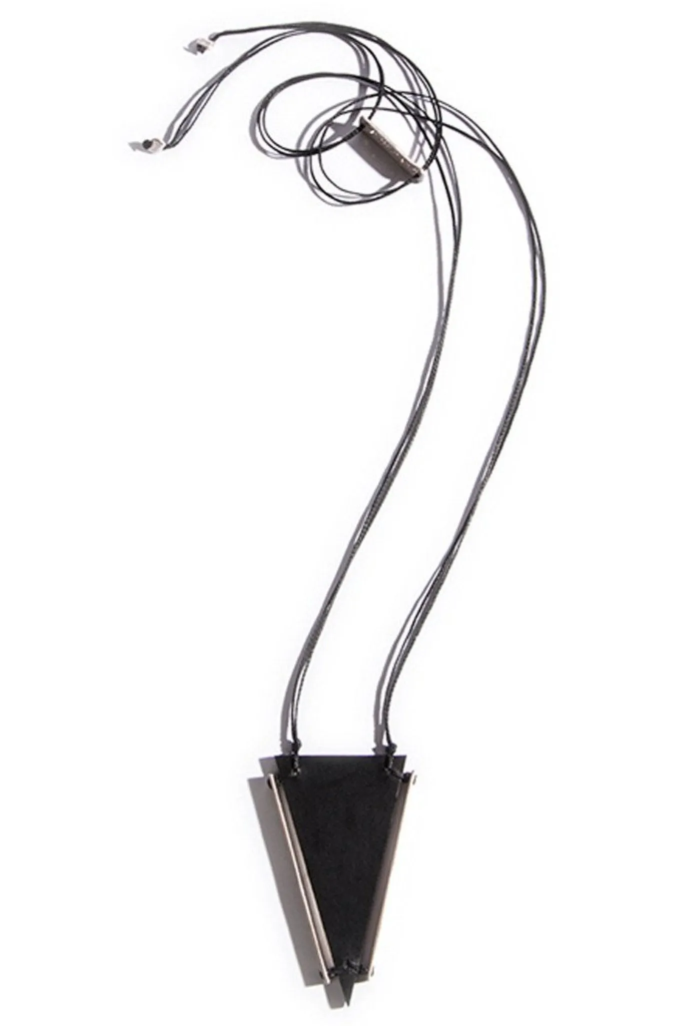 BAR II TRNGL SM Pendant Silver