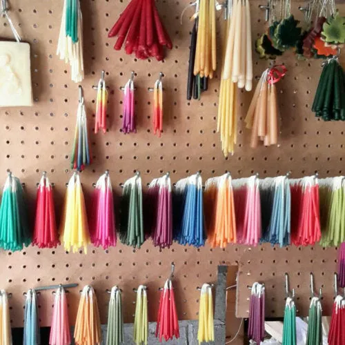 Beeswax Birthday Candles
