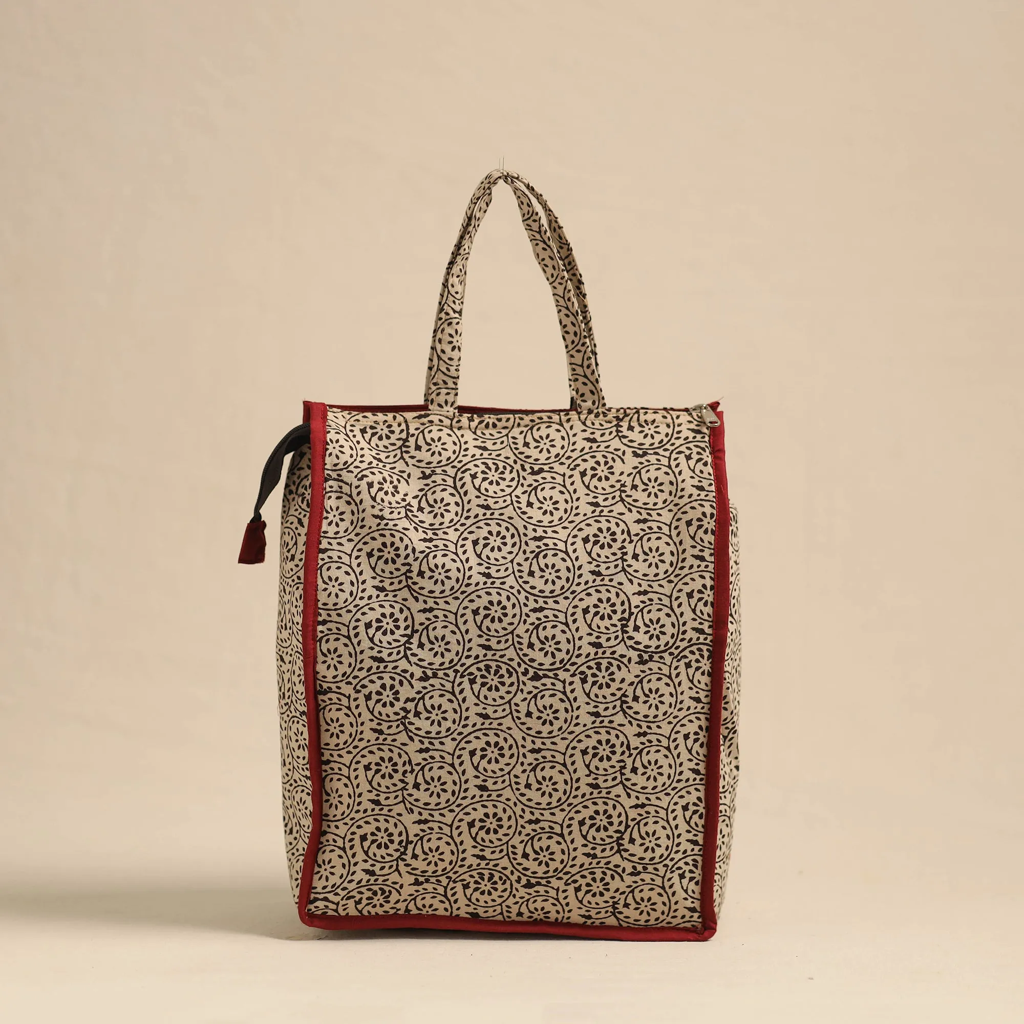 Beige - Eco-Friendly Handmade Cotton Handbag for Women 06