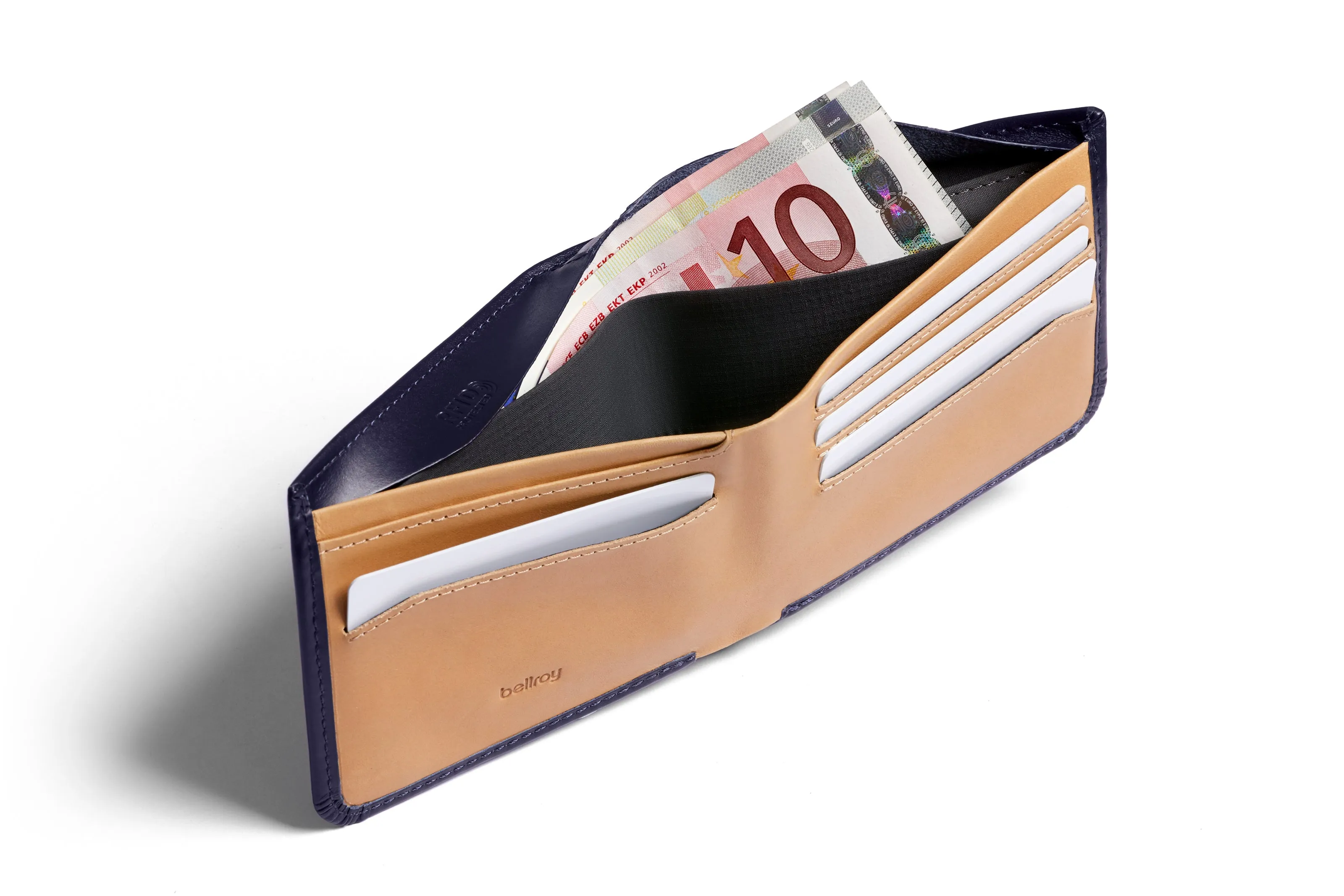 Bellroy Hide & Seek Hi Wallet -Navy