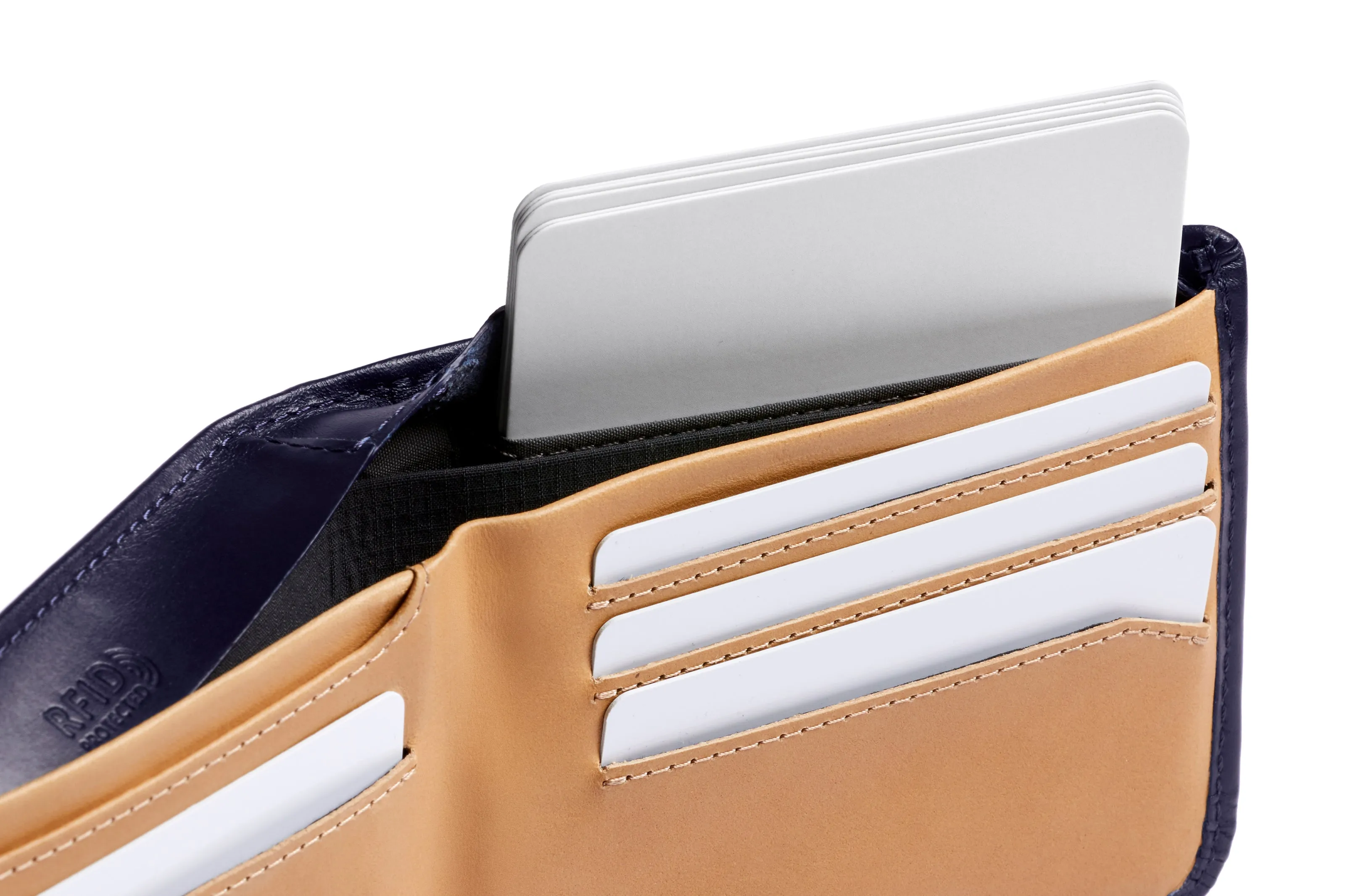 Bellroy Hide & Seek Hi Wallet -Navy