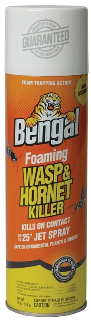 Bengal 97120 Wasp and Hornet Killer, Opaque Emulsion, Spray Application, 16 oz :EA: QUANTITY: 1