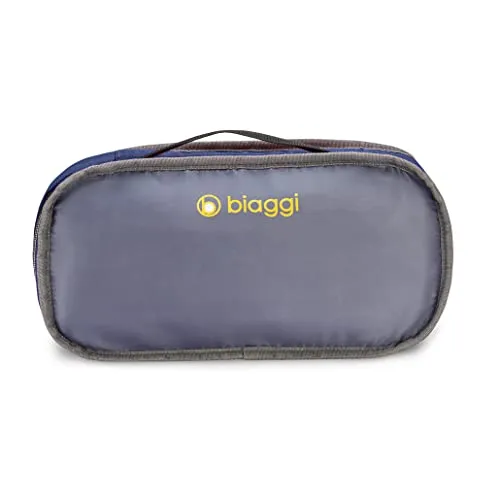 biaggi Zipsak Travel Laptop Backpack - TSA Friendly, Fits 16-inch Notebook, Perfect for Men & Women, College, Business, and Work (Navy Blue)