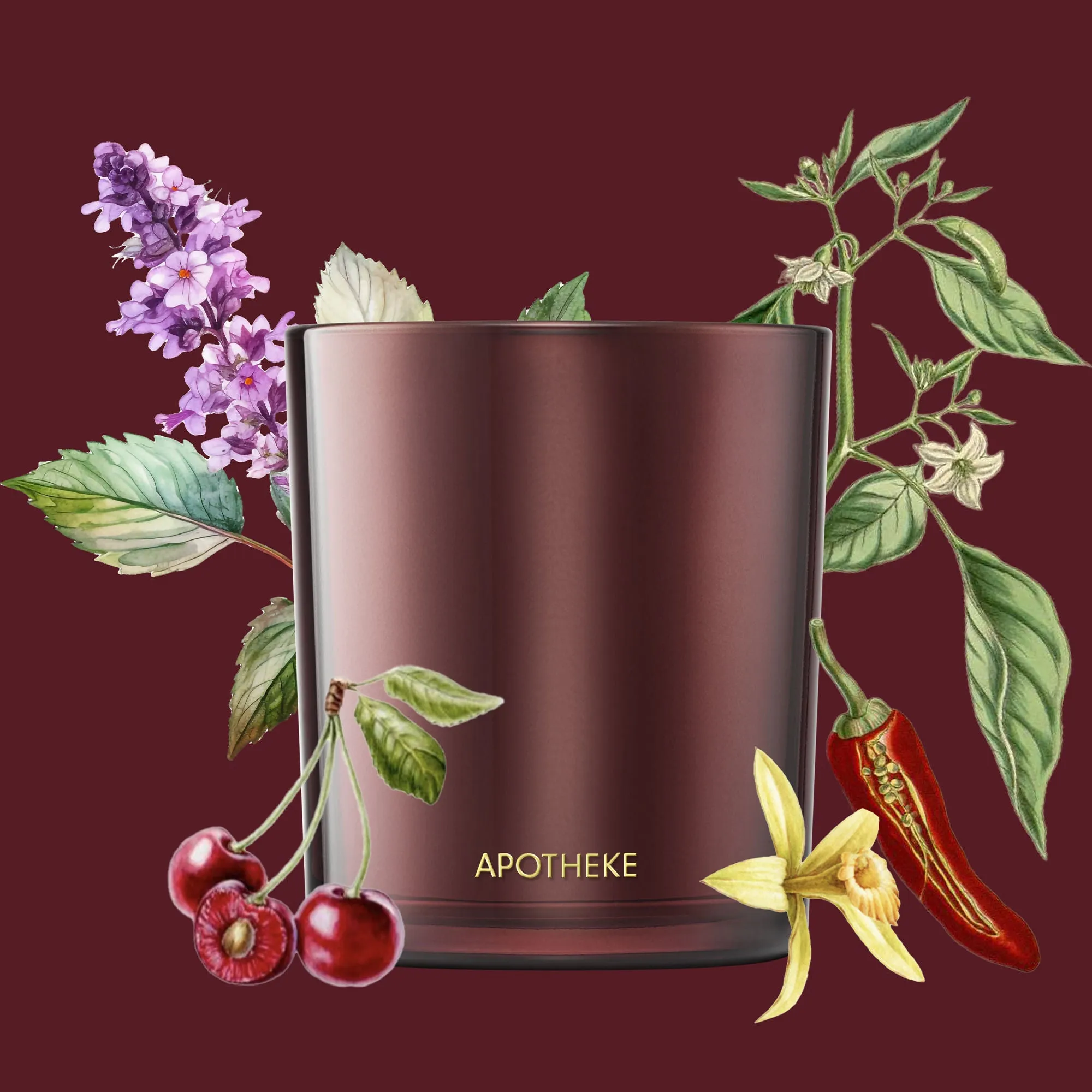 Bitter Cherry Candle