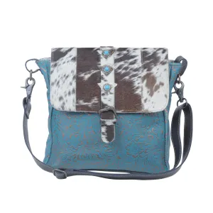 Blue Rose Leather & Hide Bag