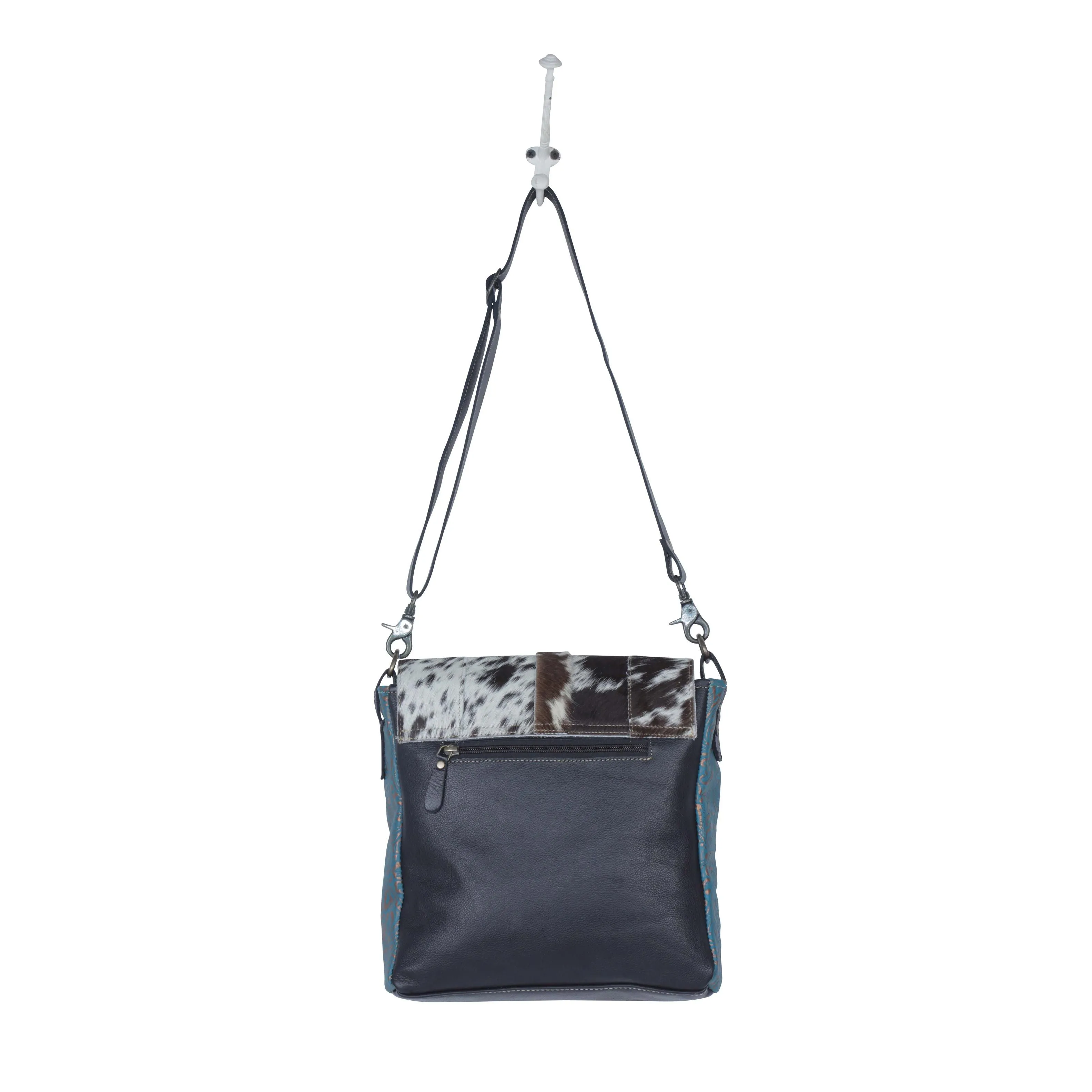 Blue Rose Leather & Hide Bag
