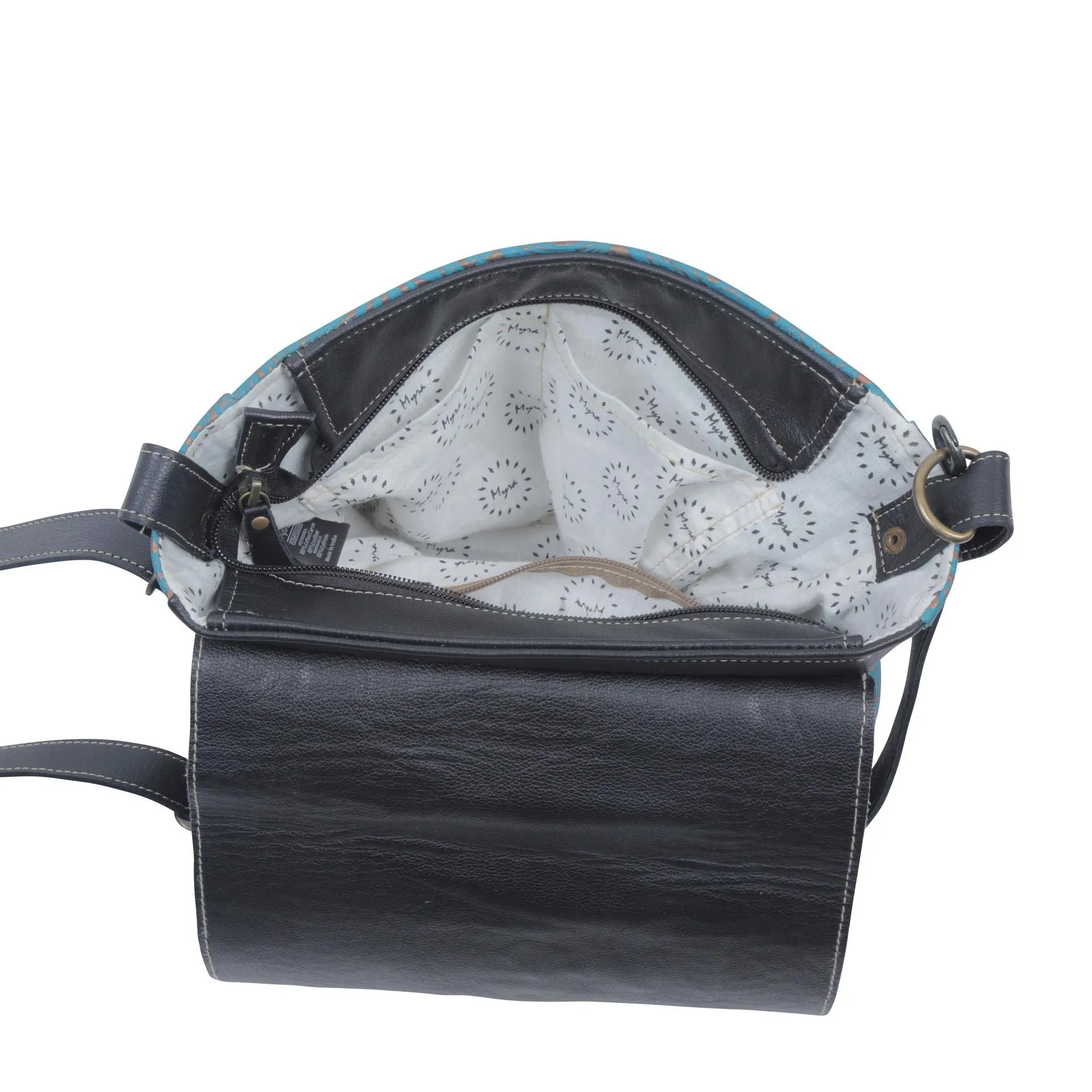 Blue Rose Leather & Hide Bag