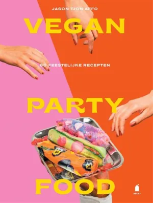 Boek vegan party food