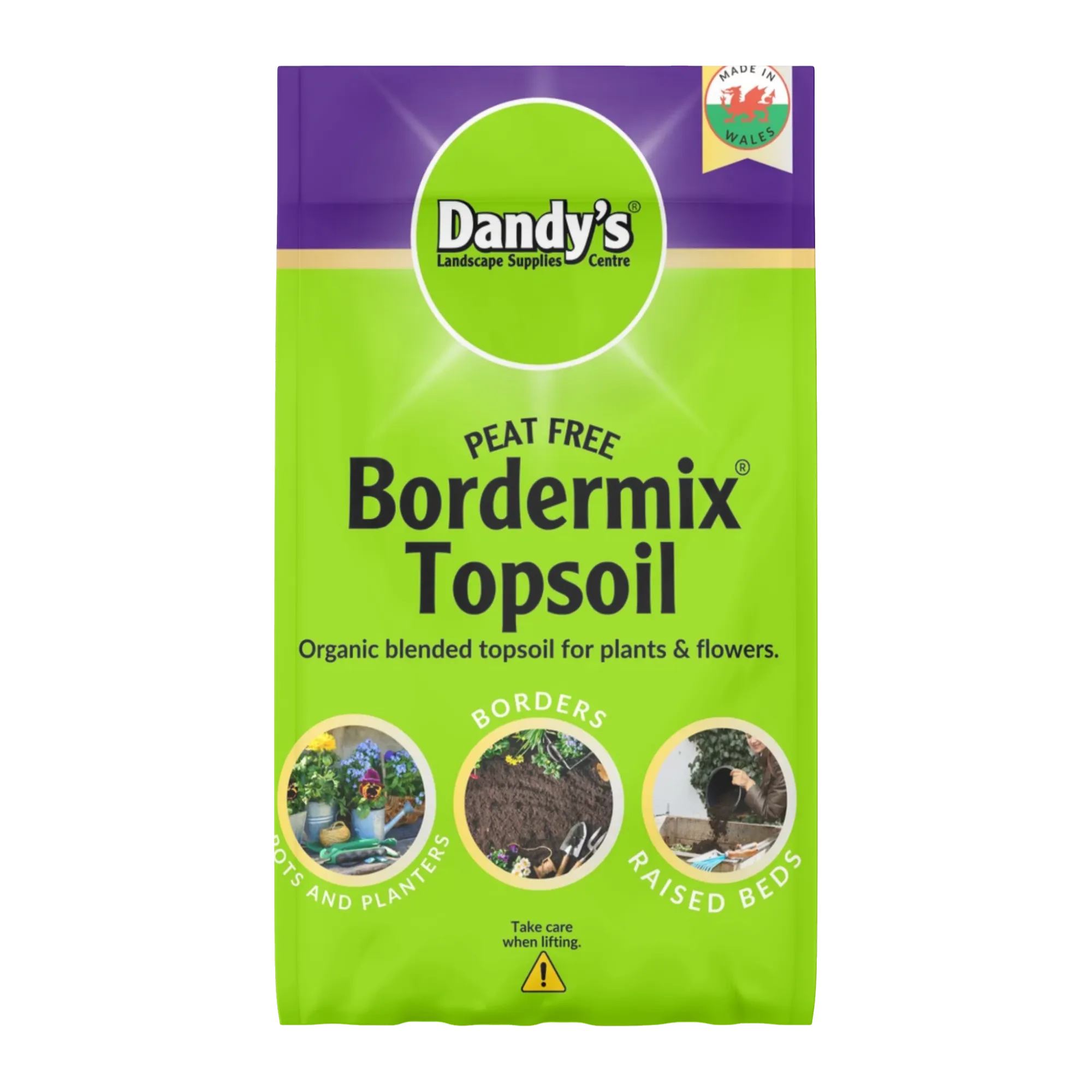 Bordermix® Welsh Topsoil for plants and flowers
