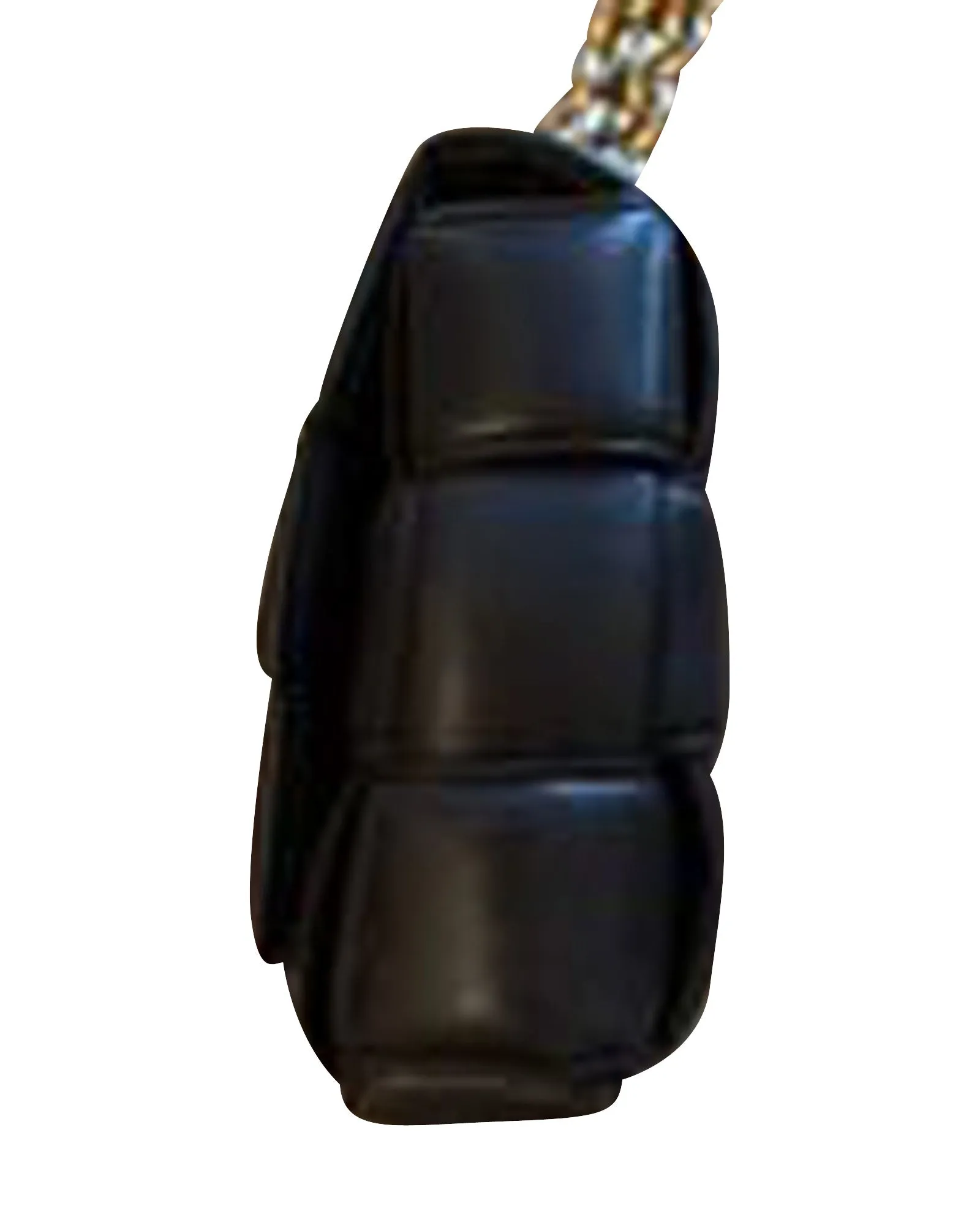 Bottega Veneta Chain Cassette Bag in Dark Brown Lambskin Leather