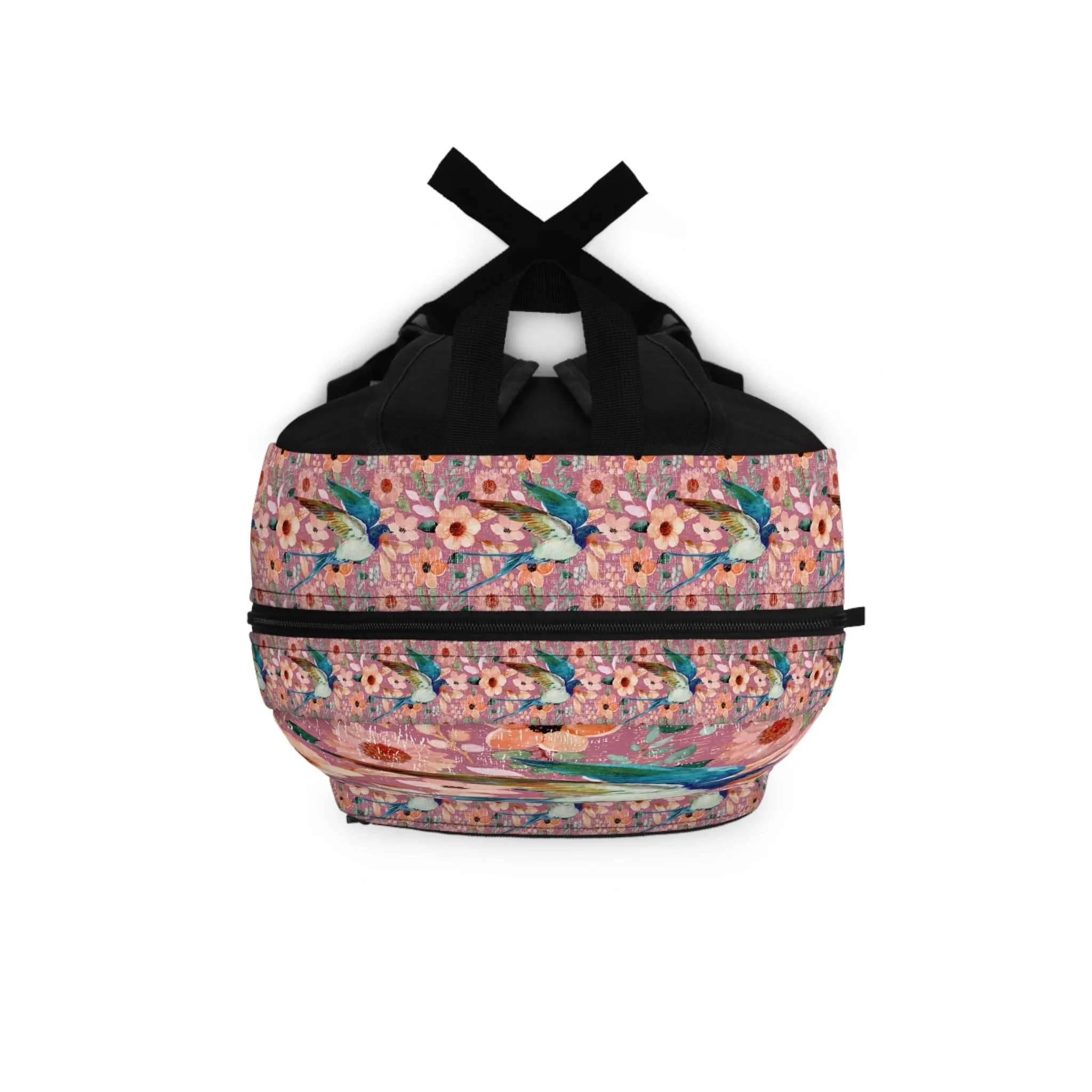 Bright Swallow Floral Women's Backpack