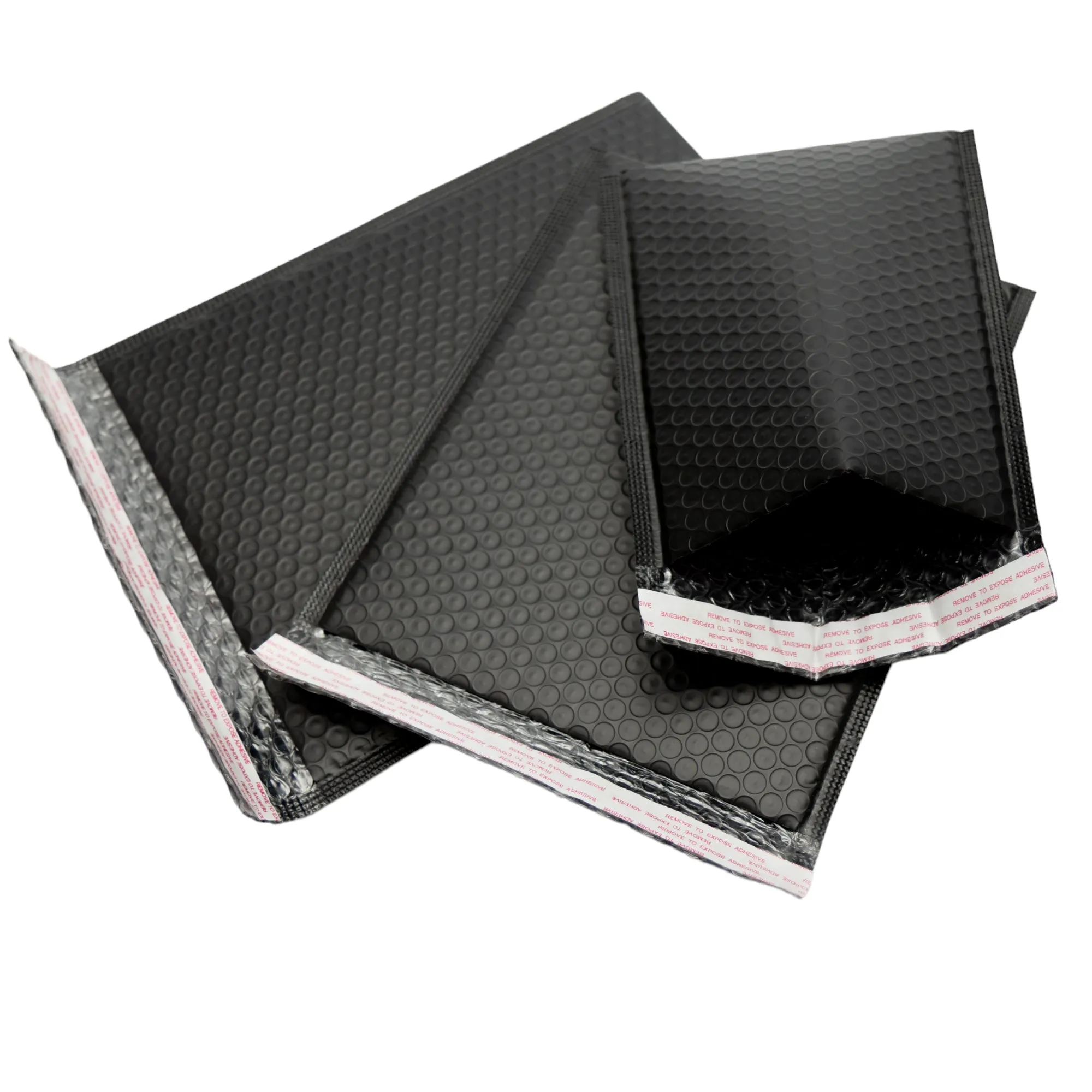 Bubble Pouch Mailer Bag Self-Seal Padded Envelope Black