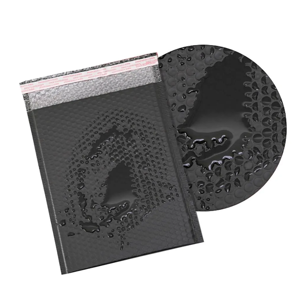 Bubble Pouch Mailer Bag Self-Seal Padded Envelope Black