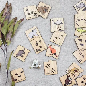 Buttonworks Australian Animal Tracks Game