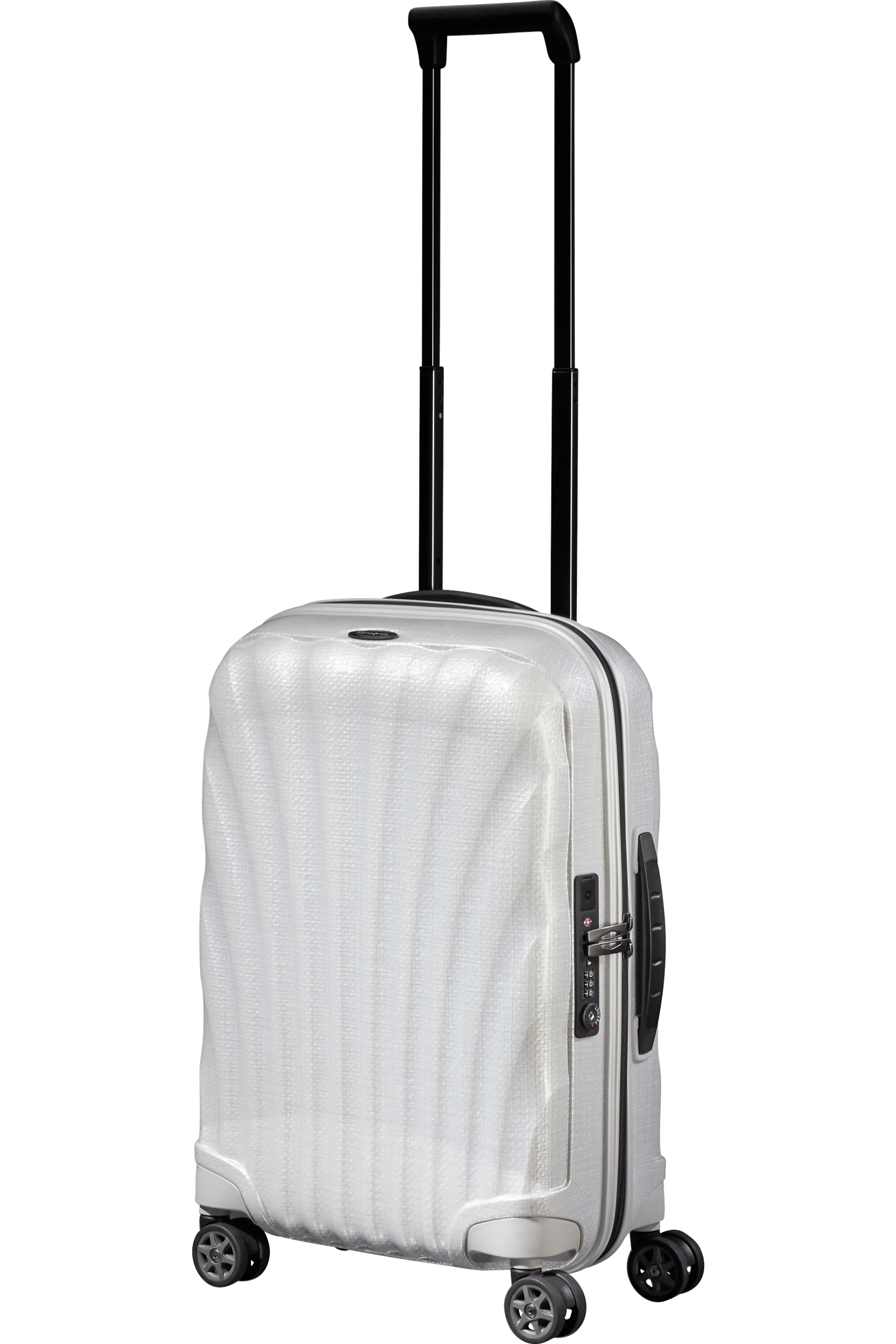 C-Lite Spinner (4 wheels) 55cm Expandable Cabin - Off White