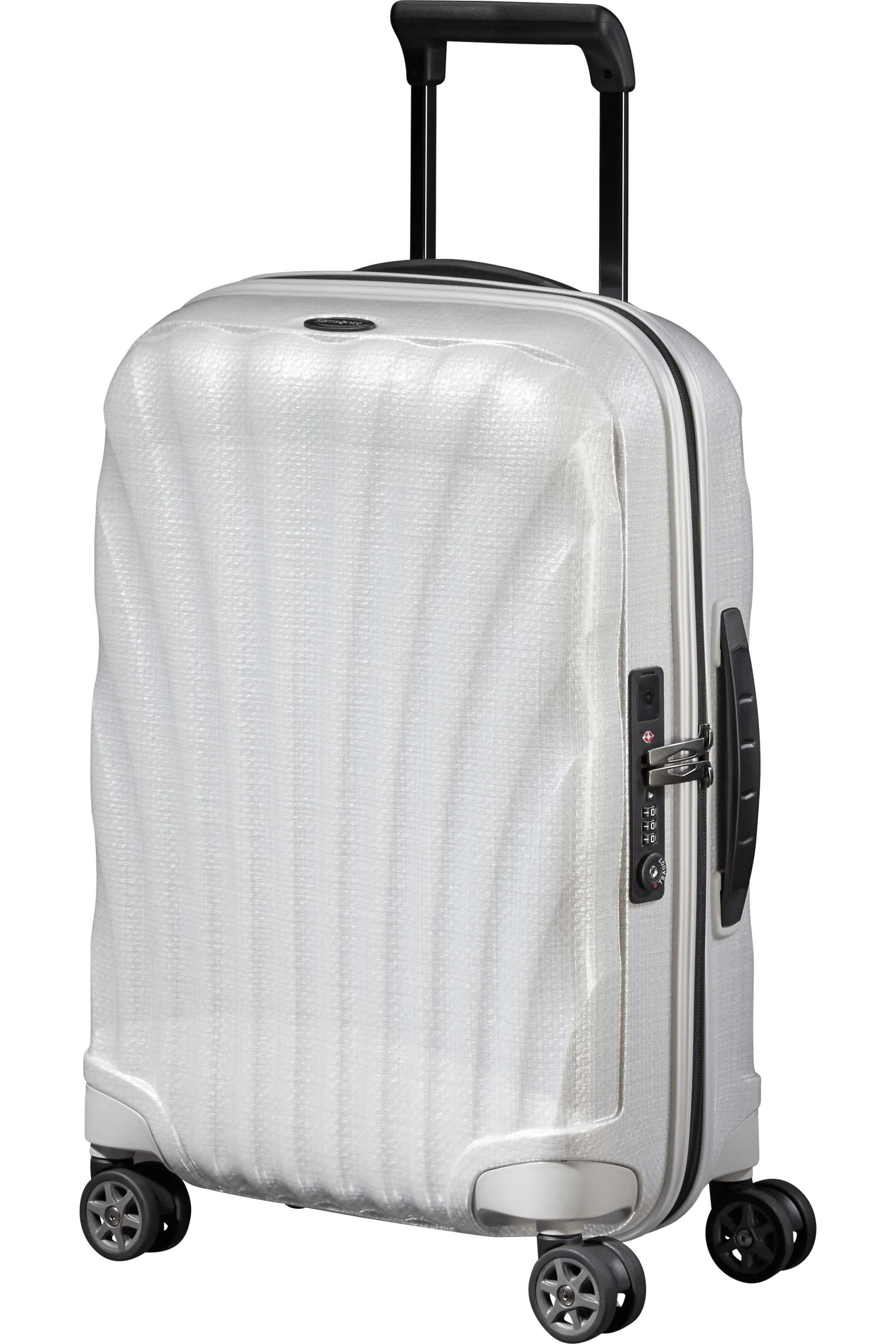 C-Lite Spinner (4 wheels) 55cm Expandable Cabin - Off White