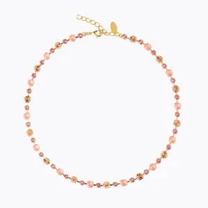 Calanthe Necklace / Flamingo Combo