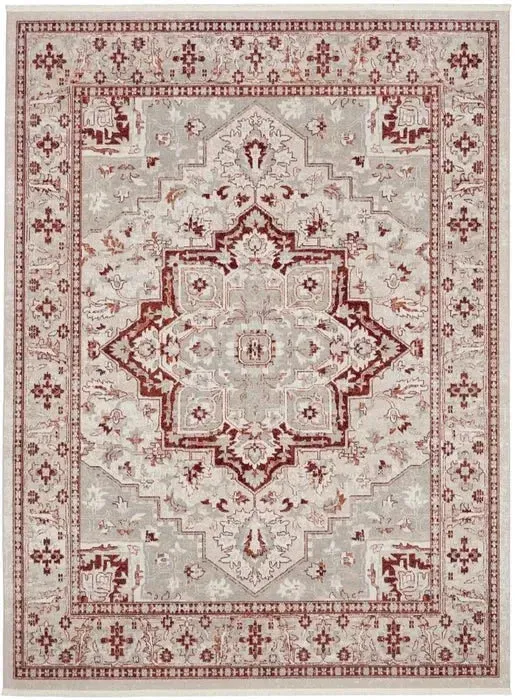 Carina CNA02 Brick/Silver Rug
