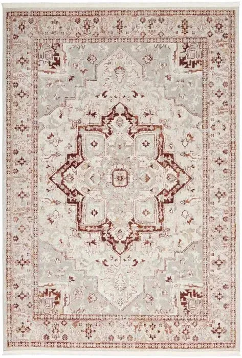 Carina CNA02 Brick/Silver Rug