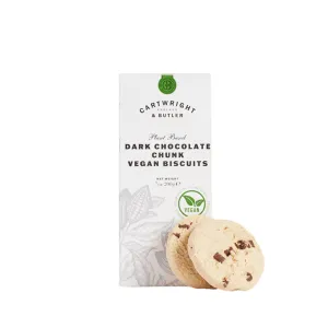 Cartwright & Butler 200g Vegan Dark Chocolate Chunk Biscuits