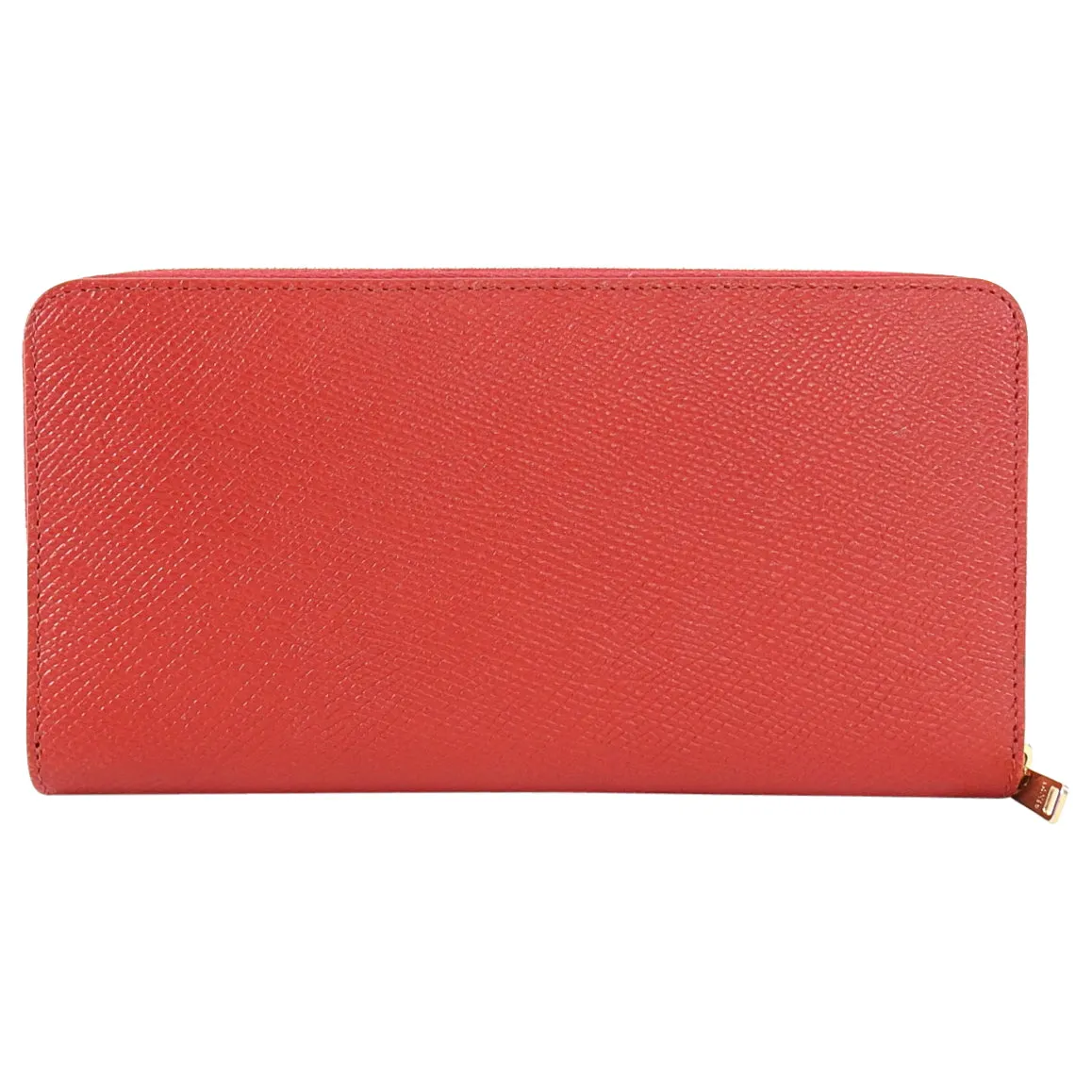 Celine 2019 Red Leather Continental Zip Wallet