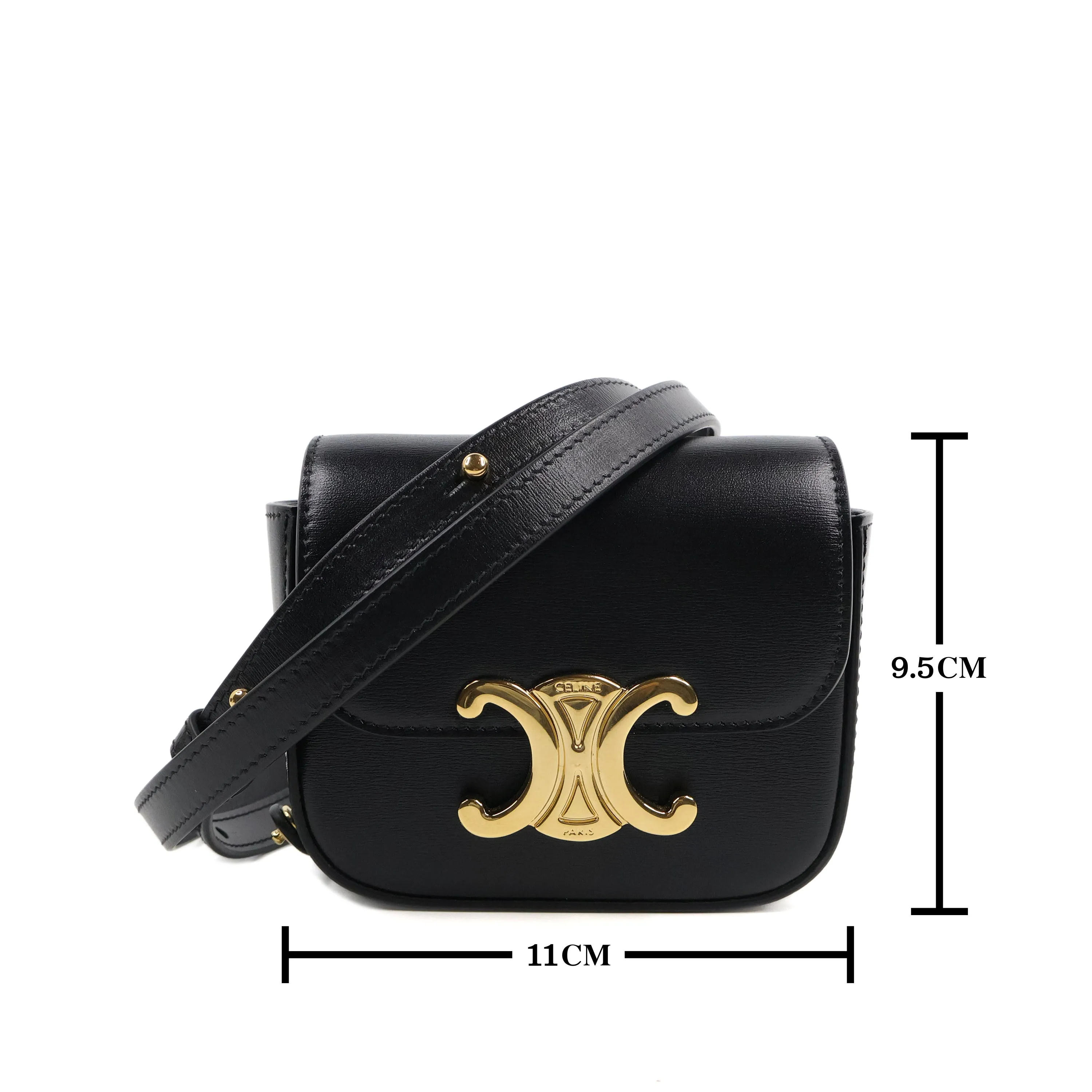Celine Mini Triomphe Black