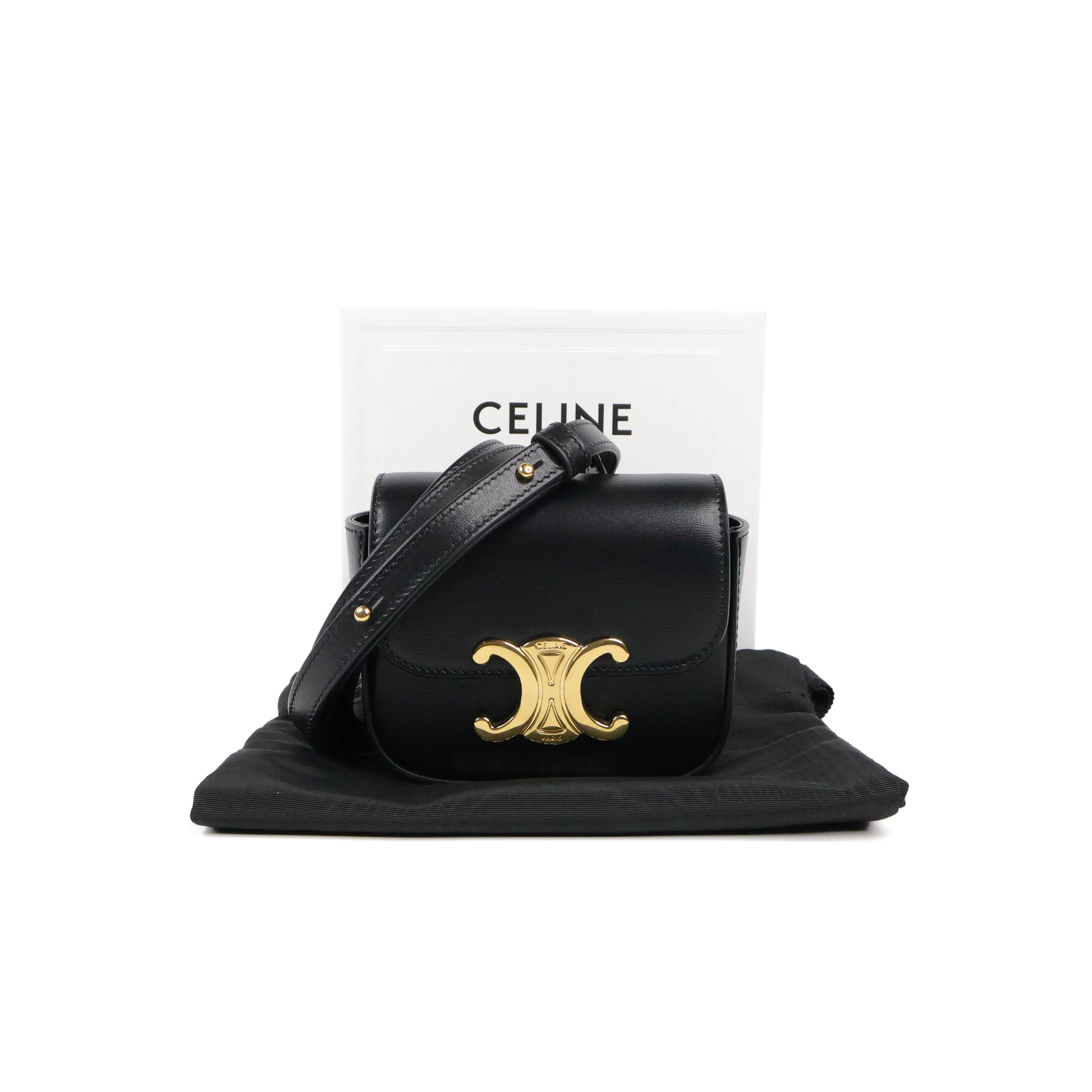 Celine Mini Triomphe Black